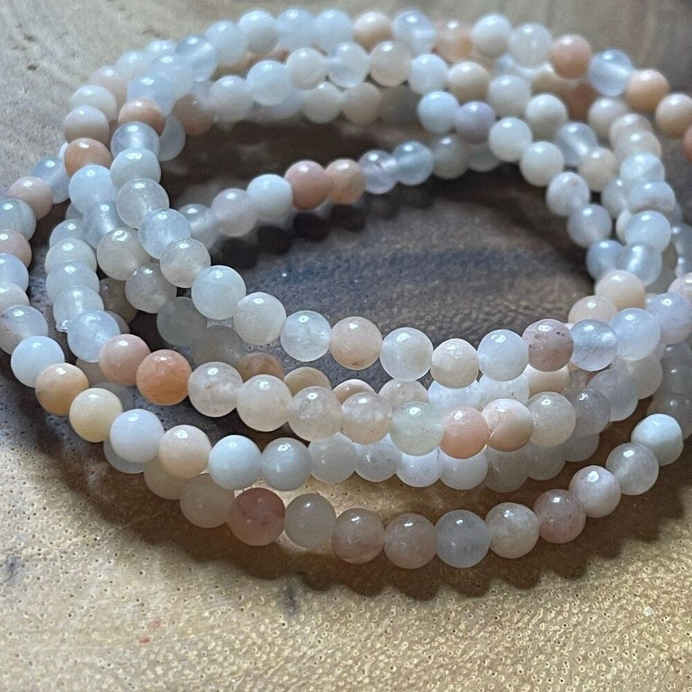 Pink aventurine NEW Crystal stretch bracelet one 7” 5mm beaded beads